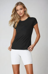 Alosoft Finesse Tee - Black